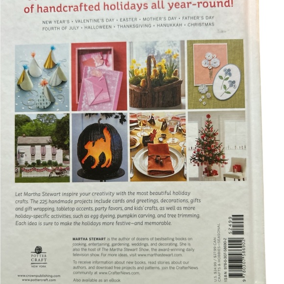 Martha Stewart’s Handmade Holiday Crafts - 225 Inspired Projects - Picture 2 of 3